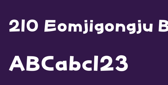 210 Eomjigongju B