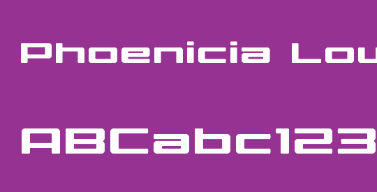 Phoenicia Lower Case