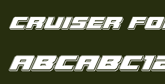 Cruiser Fortress Punch Italic