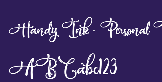Handy Ink - Personal Use