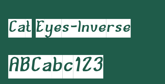 Cat Eyes-Inverse