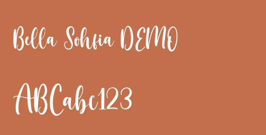 Bella Sohfia DEMO