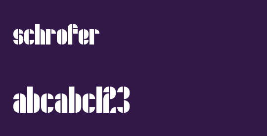 Schrofer