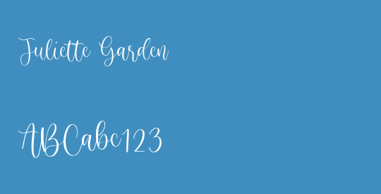 Juliette Garden