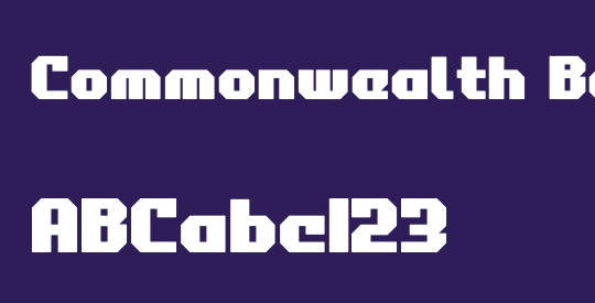 Commonwealth Bold