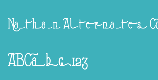 Nathan Alternates Condensed