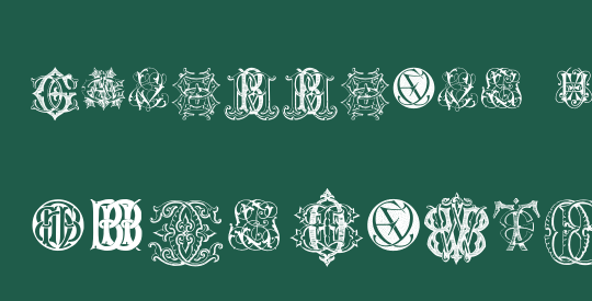 Intellecta Monograms Random Samples Eleven