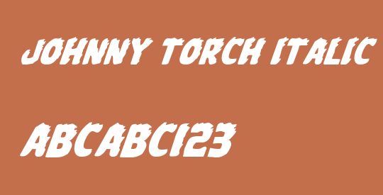 Johnny Torch Italic