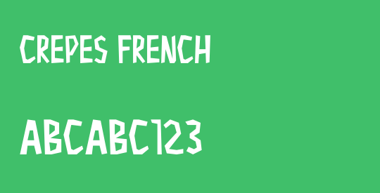 Crepes French