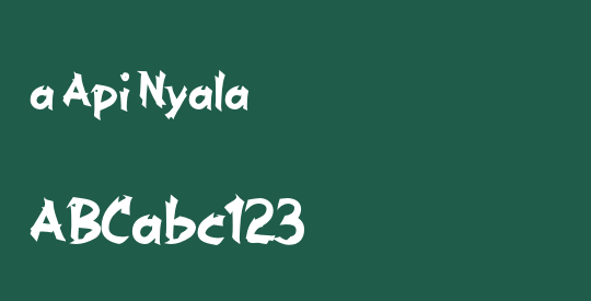 a Api Nyala