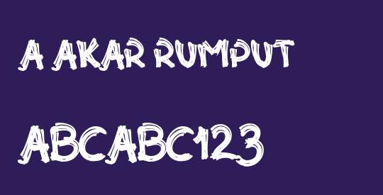 a Akar Rumput