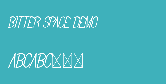 Bitter Space Demo
