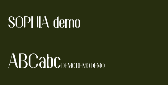 SOPHIA demo