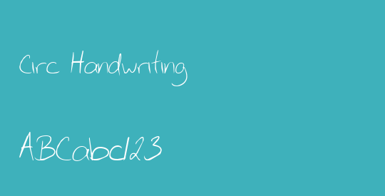 Circ Handwriting