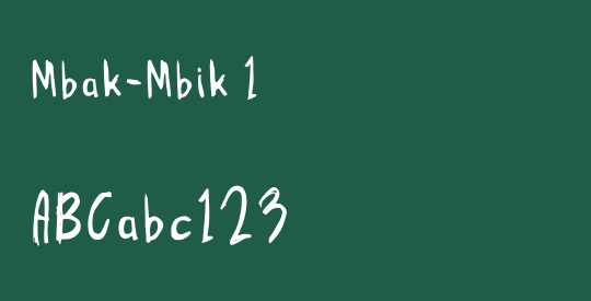 Mbak-Mbik 1