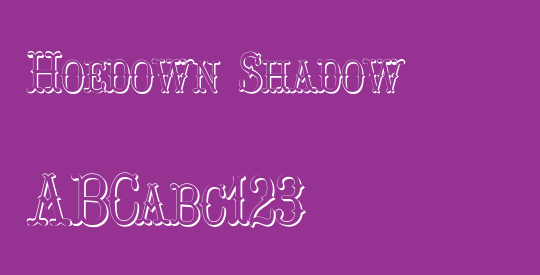 Hoedown Shadow