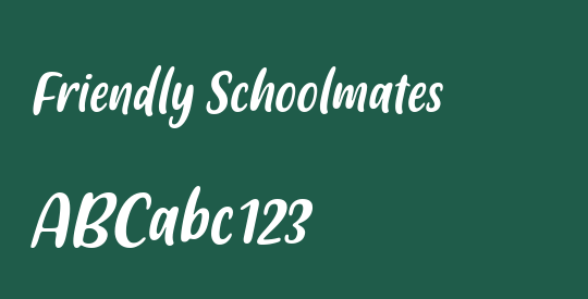 Friendly Schoolmates