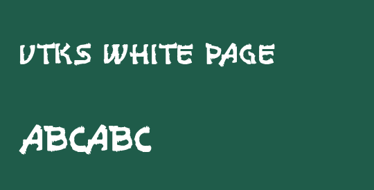 vtks white page