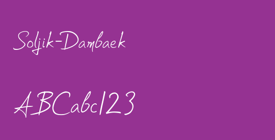 Soljik-Dambaek