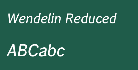 Wendelin Reduced
