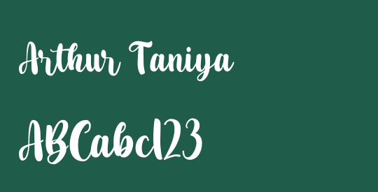 Arthur Taniya