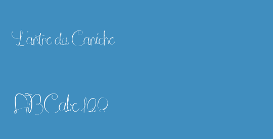 L'antre du Caniche