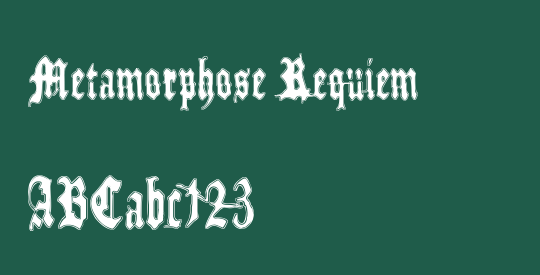 Metamorphose Requiem