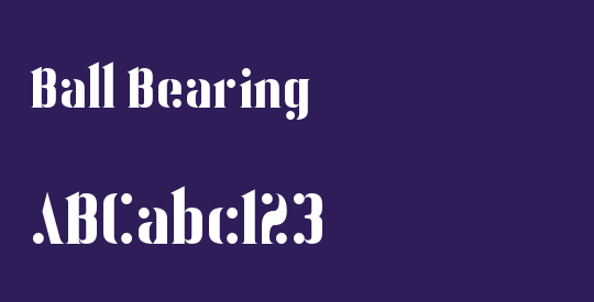 Ball Bearing