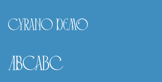 Cyrano DEMO