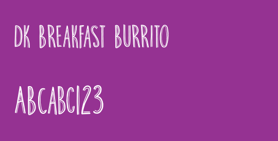 DK Breakfast Burrito