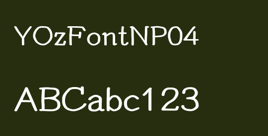 YOzFontNP04