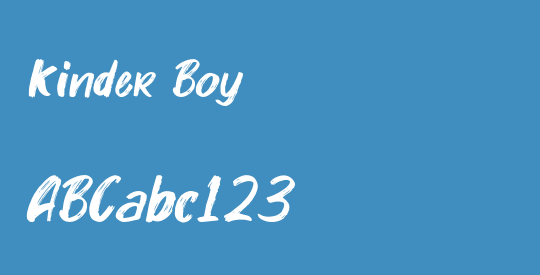 Kinder Boy