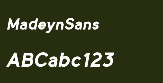 MadeynSans