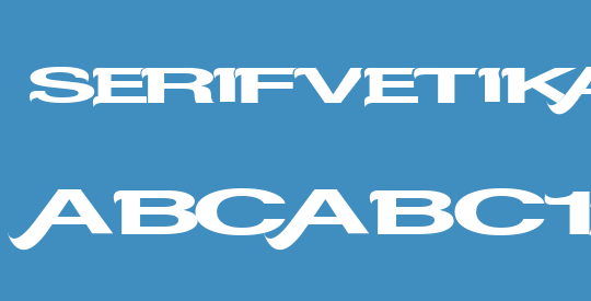 Serifvetika