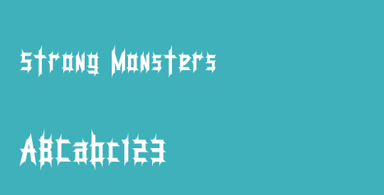 Strong Monsters