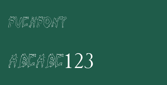 fuckfont