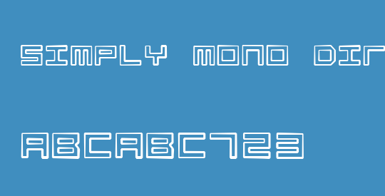 Simply Mono Dirty