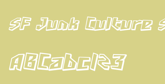 SF Junk Culture Shaded