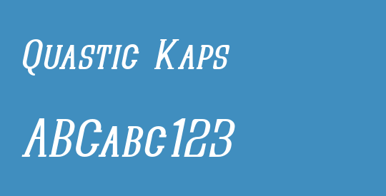 Quastic Kaps