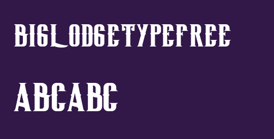 BigLodgeTypeFree