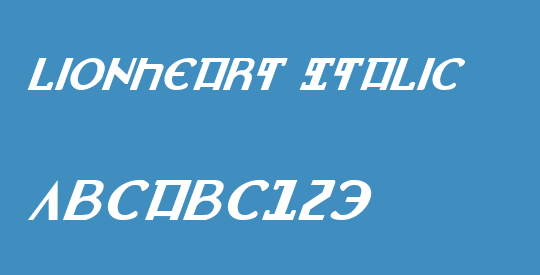 Lionheart Italic