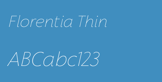 Florentia Thin