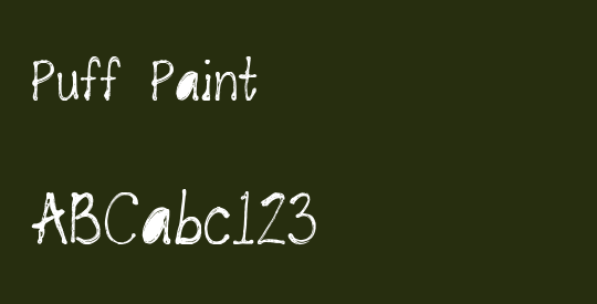 Puff Paint