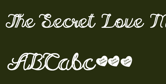 The Secret Love Med Double Line