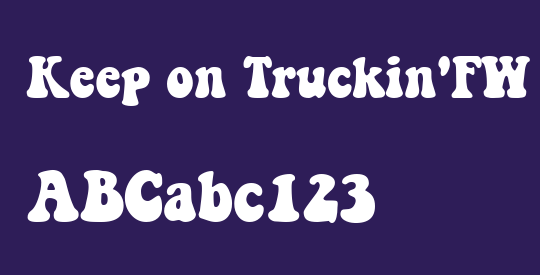 Keep on Truckin'FW