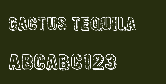 Cactus Tequila