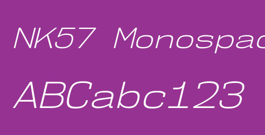 NK57 Monospace