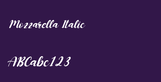 Mozzarella Italic