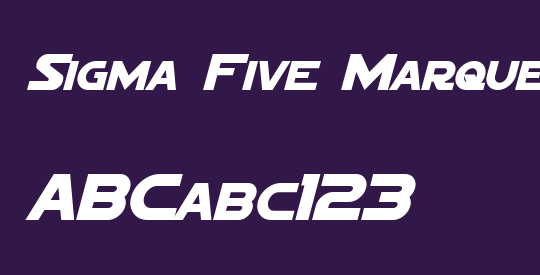 Sigma Five Marquee