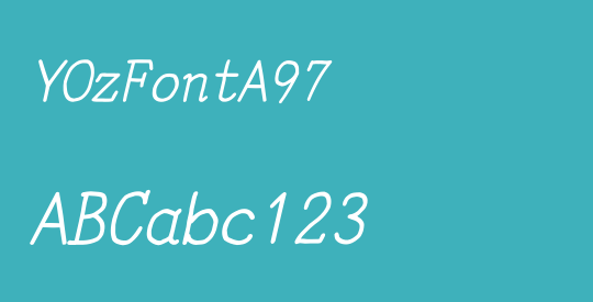 YOzFontA97